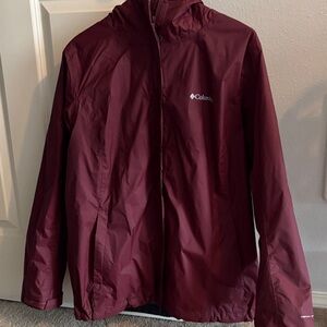 Columbia Burgundy Outdoor Jacket